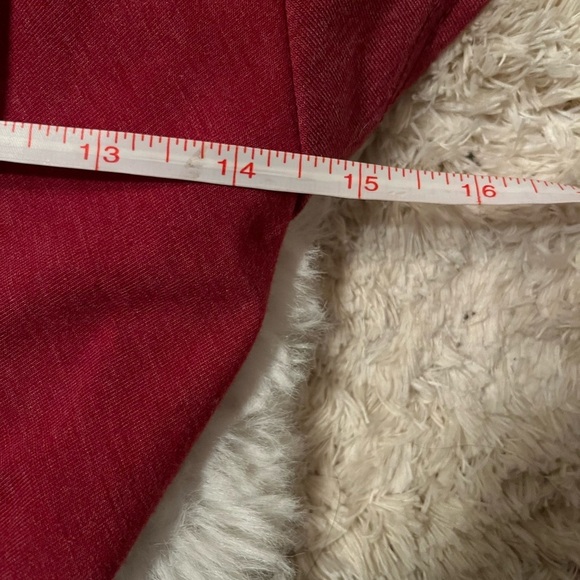 Wine red high low dress size Small - Picture 9 of 9